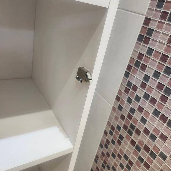 Rubi Haus 32 x 20 Wallmount Vanity, LED Mirror and Linen Combo Floormodel as is Clearance (H20)