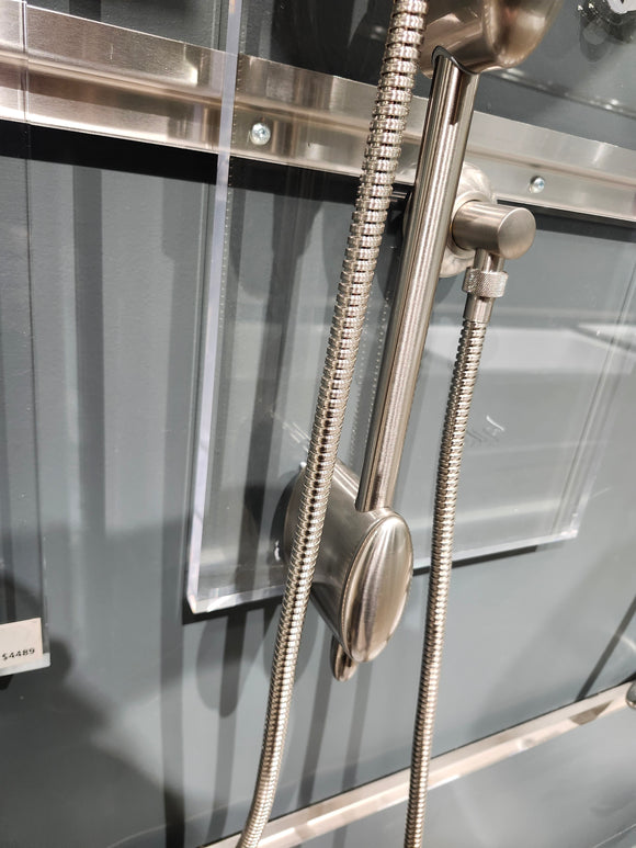 Brizo Shower Accessories Floormodel As is Satin Rough in not included