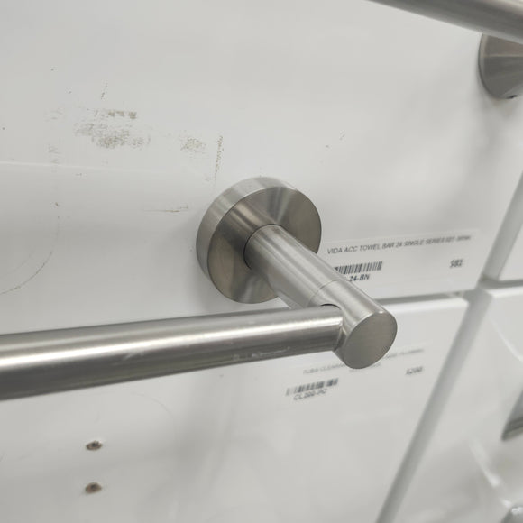 Vida 927 Series 24 Inch Towel Bar Bathroom Accessory Floormodel Clearance As Is