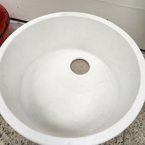 18 Inch Round Drop in Sink Floor Model Clearance As is