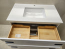 Vida Turin 37" White/Black Vanity with Countertop Combo (as is) m5 (Copy)-6