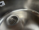Blanco Rondo 18" Round Overmount Drop in Stainless Steel Bar Sink Floormodel Clearance as is-5
