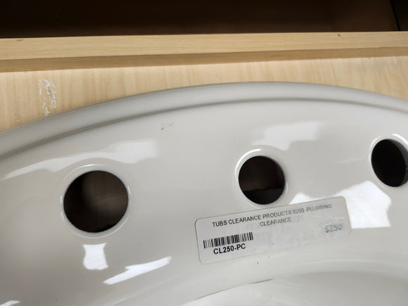 Kohler 28 x 19 Drop In Overmount Bathroom Sink Floormodel Clearance As Is