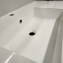 Ico Accent 48 x 21 Bathroom Vanity, Legs, Mirror, Linen and Countertop Sink Combo Sold As is Floormodel Clearance (H12)-5
