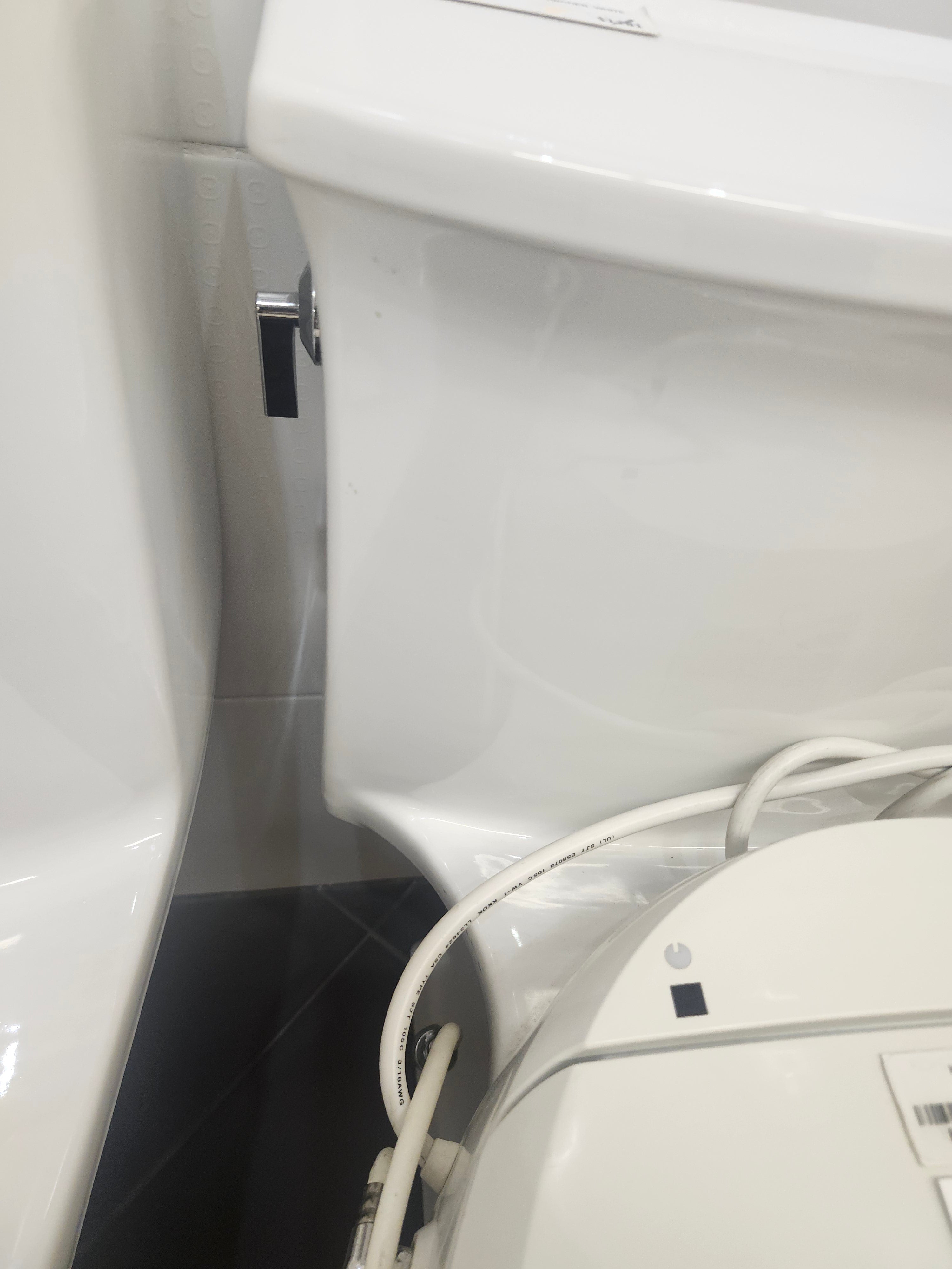 Kohler 1pc Toilet with Bidet Seat Combo (as is)