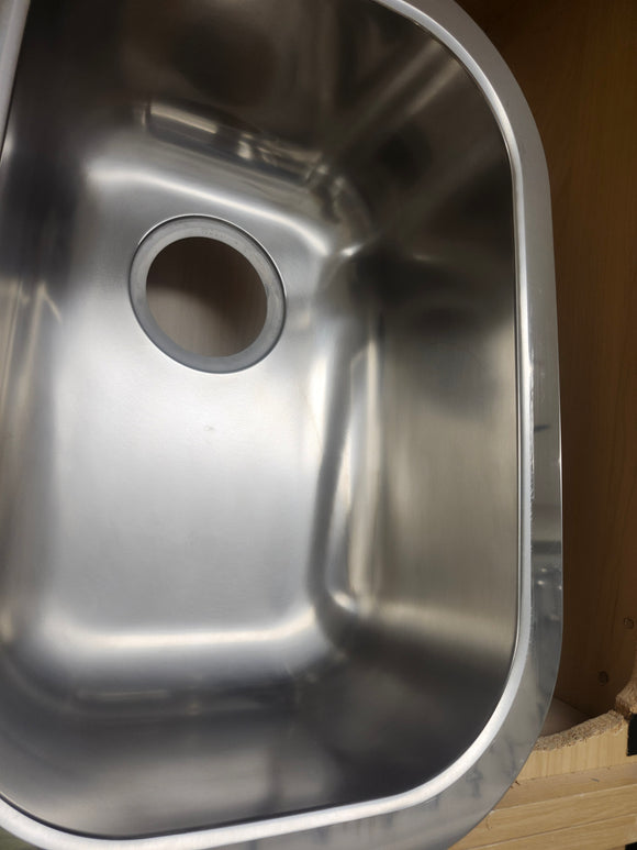 Blanco Overmount Stainless Steel Kitchen Sink 31 1/2 x 20 3/4 Floormodel As is Clearance