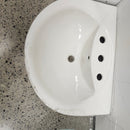 Kohler Bathroom Vanity Sink 3 Hole Biscuit Back open Floormodel Clearance as is Etobicoke-7