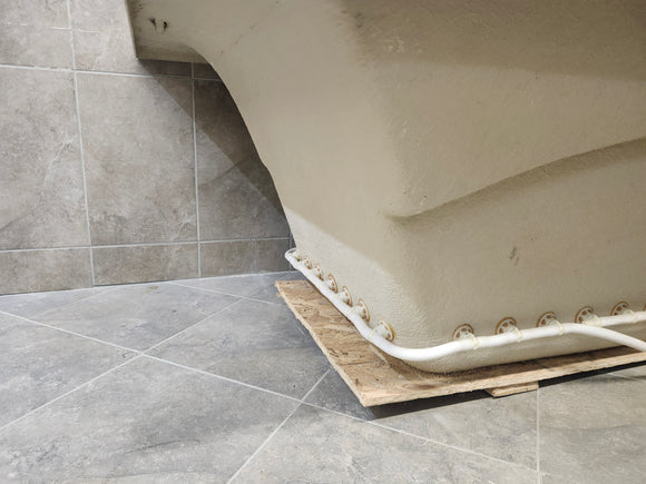 Maax Tub 72 x 36 Arofeel optik white floormodel clearance as is m6