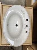 Kohler 28 x 19 Drop In Overmount Bathroom Sink Floormodel Clearance As Is-1