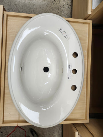 Kohler 28 x 19 Drop In Overmount Bathroom Sink Floormodel Clearance As Is