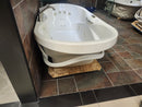 Maax tub 72 x 36 hydmax living biscuit floormodel clearance as is m7-8