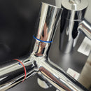 Hansgrohe Axor Series 1 Hole Single Faucet Starck Two Handles Chrome Floormodel Clearance as is-3