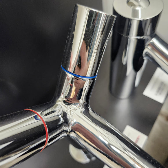 Hansgrohe Axor Series 1 Hole Single Faucet Starck Two Handles Chrome Floormodel Clearance as is