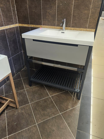 36" Aura Astoria Vanity & Countertop Combo (as is)