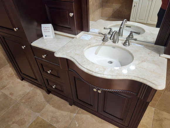 55" Vanico Victorian Vanity Combo (as is) l3