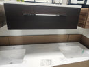 Vida Espresso 31" Makeup Desk and Vanity Mirror with Countertop Combo Floormodel Clearance wallhung-2