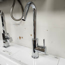 Single Hole Bathroom Faucet with Lever Handle Floormodel As Is-1