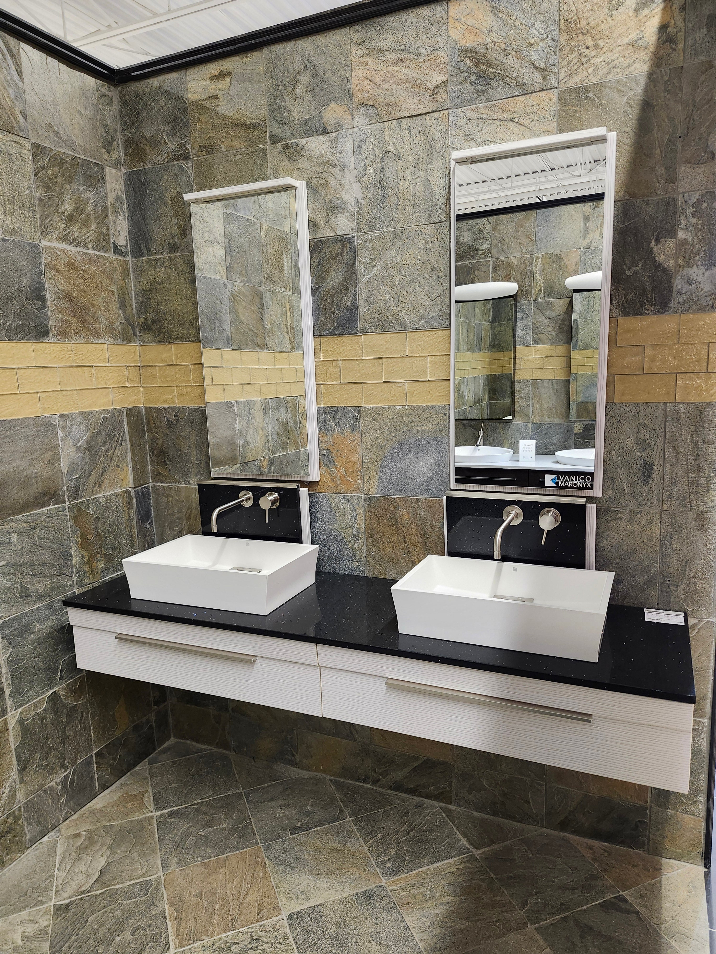 72" Vanico Soho Vanity Combo (as is)