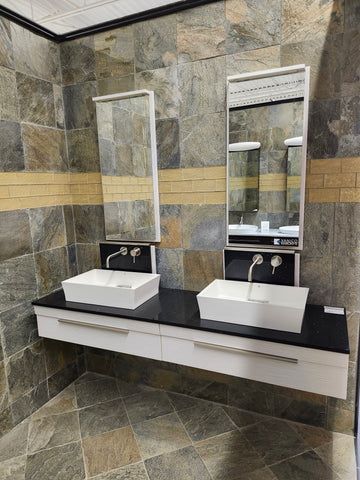 72" Vanico Soho Vanity Combo (as is) l10