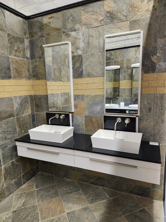 72" Vanico Soho Vanity Combo (as is) l10