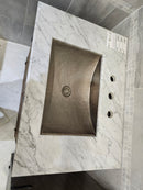 30" Native Vanity & Countertop Combo with Mirror (as is) l4-4