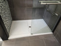 60x36 Shower Base and 60x79 Shower Door Combo (as is)
