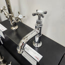 Hansgrohe Axor Series Single 1 Hole Single Pantry Faucet Montreux Cross Handle Chrome Floormodel Clearance as is-1