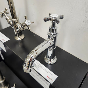 Hansgrohe Axor Series Single 1 Hole Single Pantry Faucet Montreux Cross Handle Chrome Floormodel Clearance as is