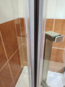 Vida Clarian Neo Angle Shower Door Inventory Clearance (as is)-8