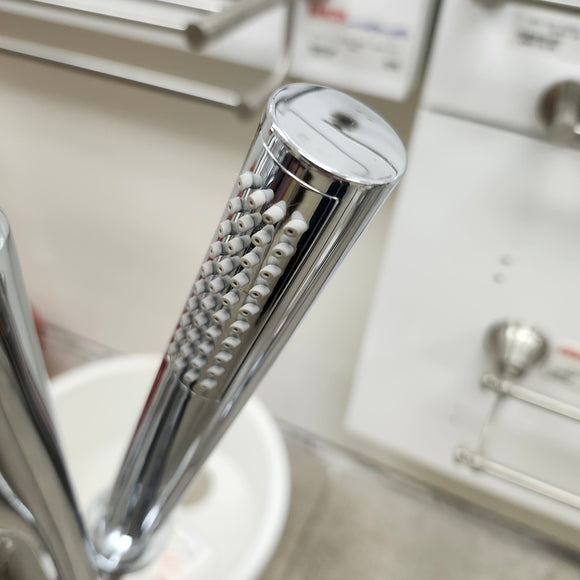 Aquabrass Roman Deck Tub Filler Metro Chrome With Hand Held Shower Head Floormodel Clearance As Is