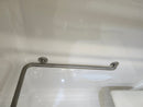 American Standard 1 pc 66 x 37 with seat (as is) walk in shower k6-9