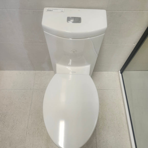 American Standard Boulevar 1pc Elongated Dual Flush Right Height 2891200020 Toilet Floormodel as is m5