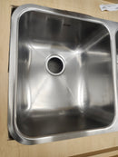 Franke 31 x 18 Overmount Drop In Double Bowl Kitchen Sink Stainless Steel 14 inch bowls floormodel as is-2