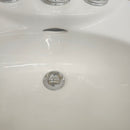 Two piece Pedestal Combo White Floormodel Clearance As Is (H15)-10