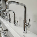 Kitchen Elongated Faucet Lever Handle Floormodel Clearance As Is-3