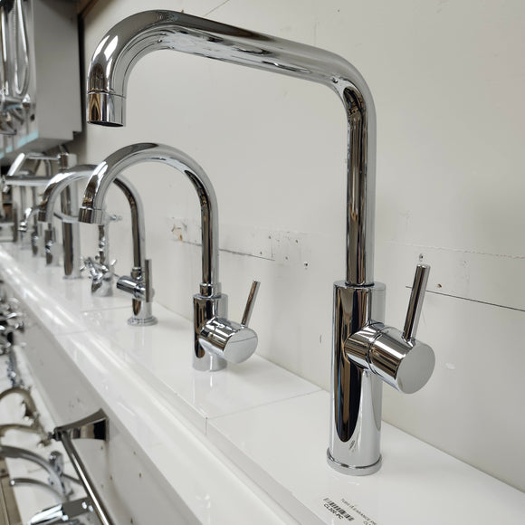 Kitchen Elongated Faucet Lever Handle Floormodel Clearance As Is