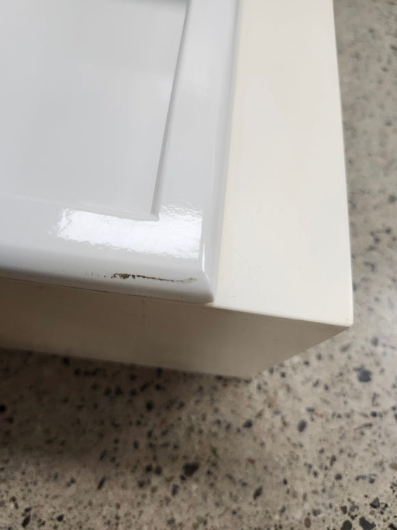 Rubinet 12 x 12 Niche Shower In wall accessory White Floormodel Clearance