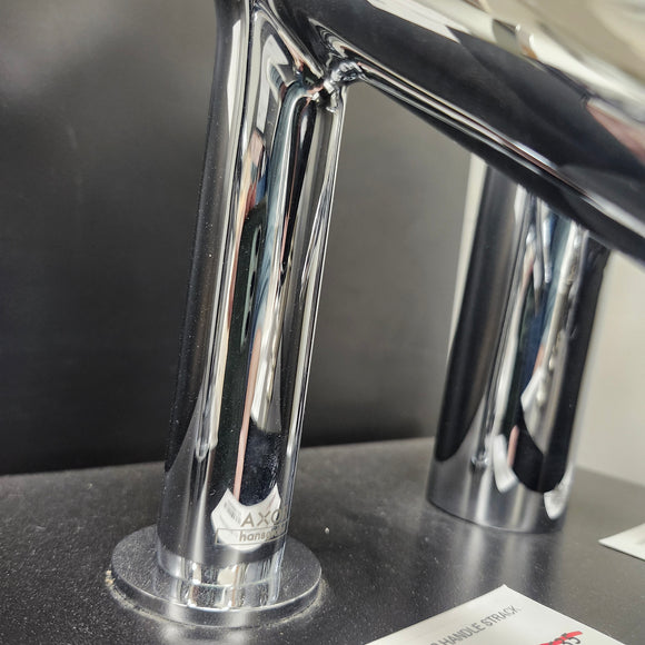 Hansgrohe Axor Series 1 Hole Single Faucet Starck Two Handles Chrome Floormodel Clearance as is
