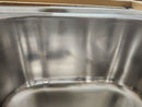 Undermount Stainless Steel Kitchen Sink 2 Bowl 38 1/4 x 21 1/4 With basket Floormodel Clearance As is-15