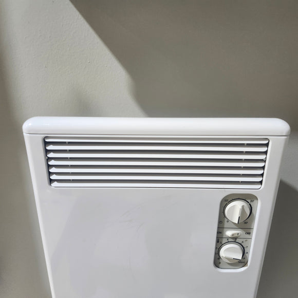 Convectair Wall-Mounted Bathroom Fan Heater - Timer Boost Electric 240V Heater White Floormodel Clearance As Is i15