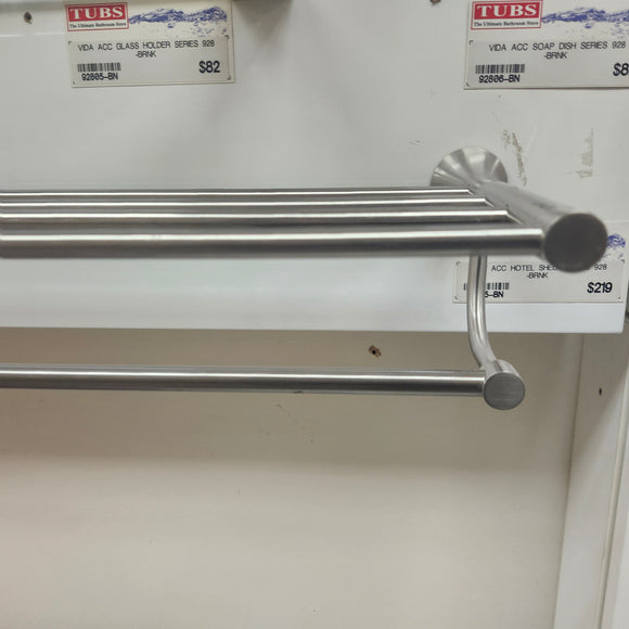 Vida 928 Series Hotel Shelf Bathroom Accessory Floormodel As Is