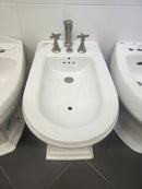 Kohler Memoirs White Bidet with Brush Nickel Hardware (as is)-1