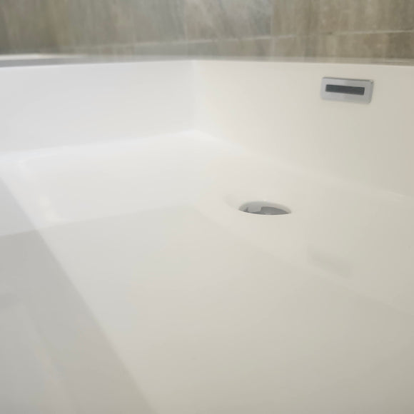 Aura Plato 72 x 21 Vanity and Countertop Sink Combo Floormodel Clearance As is m4