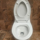 Kohler Veil 1pc Dual Flush Skirted White Toilet Floormodel Clearance as is M3 K1381-11