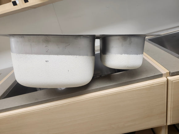 Franke Kindred Collection Undermount Kitchen Sink 24 1/4 x 19 1/4 2 bowl stainless steel floormodel clearance
