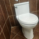 American Standard 1pc Elongated Toilet Floormodel Clearance as is (H9)2403128020-2