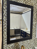 24" Dezign Market Shaker Vanity & Countertop Combo with Mirror (as is)