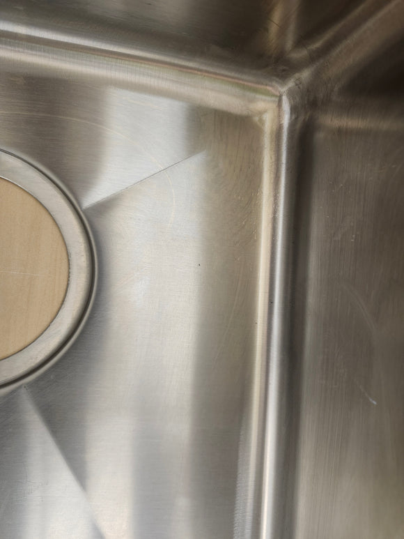 Vida Acute Stainless Steel Square Undermount Kitchen Sink Floormodel Clearance as is etobicoke