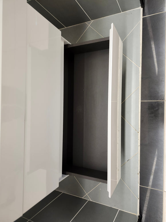 Moda 31 Vanity with Countertop (as is) g6 with mirror wallhung