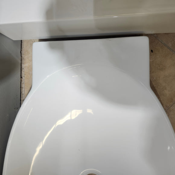 Rubi Xian 27 x 15 Oval Bathroom Vessel Sink Floormodel Clearance as is i15